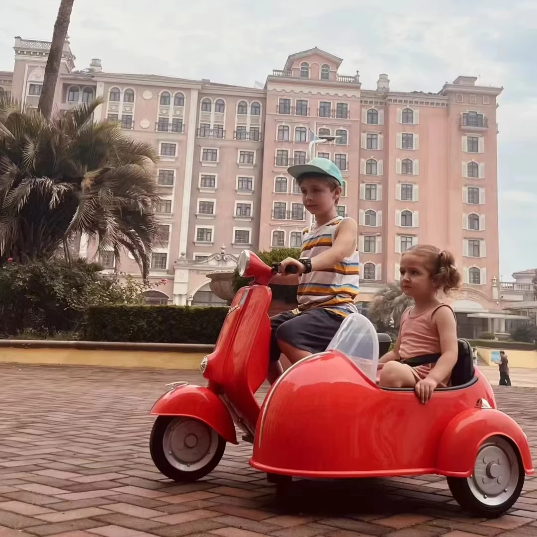 Licensed  VESPA 150 VL1T high quality kids car electric Motorcycle rc cars Child Battery motorcycles christmas toys for children