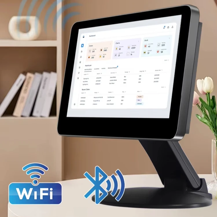 Облачное программное обеспечение POS 15 6 дюймов терминал AIO Pos системы с дисплеем клиента EMV NFC быстрые надежные платежи