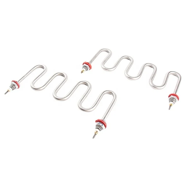 tubular immersion heater high mechanical strength 12v heat element 3kw for liquid heating