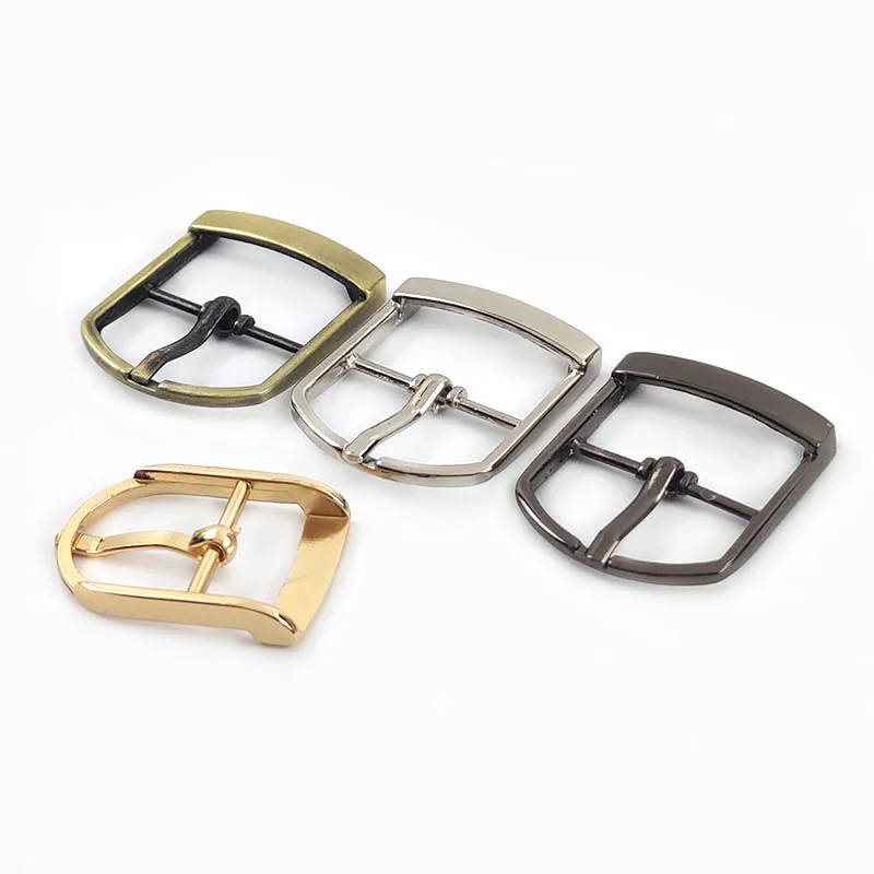 Deepeel NW004 13/17/19/25cm Leather Bag Strap Buckle Tri-Glide Belt Buckle Adjustment Single Pin Buckle