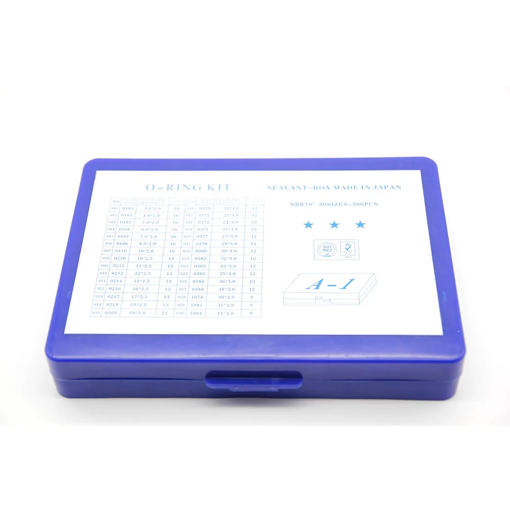 factory direct sale  Rubber Seal O-Ring Kit Oring Box