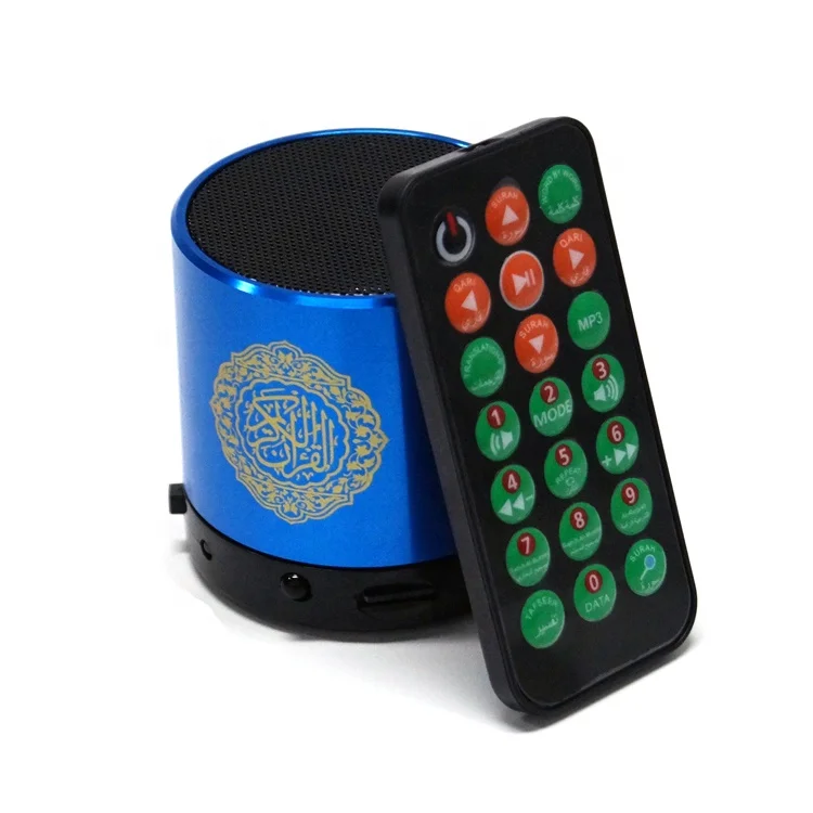 AQ114 Коран исламский плеер mp3, Бесплатная загрузка Коран динамик BT динамик с дистанционным управлением
