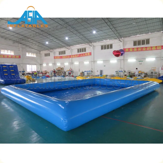 Single Color Inflatable Deep Pool,Double Layers Intex Adult Swimming Pool For Sale