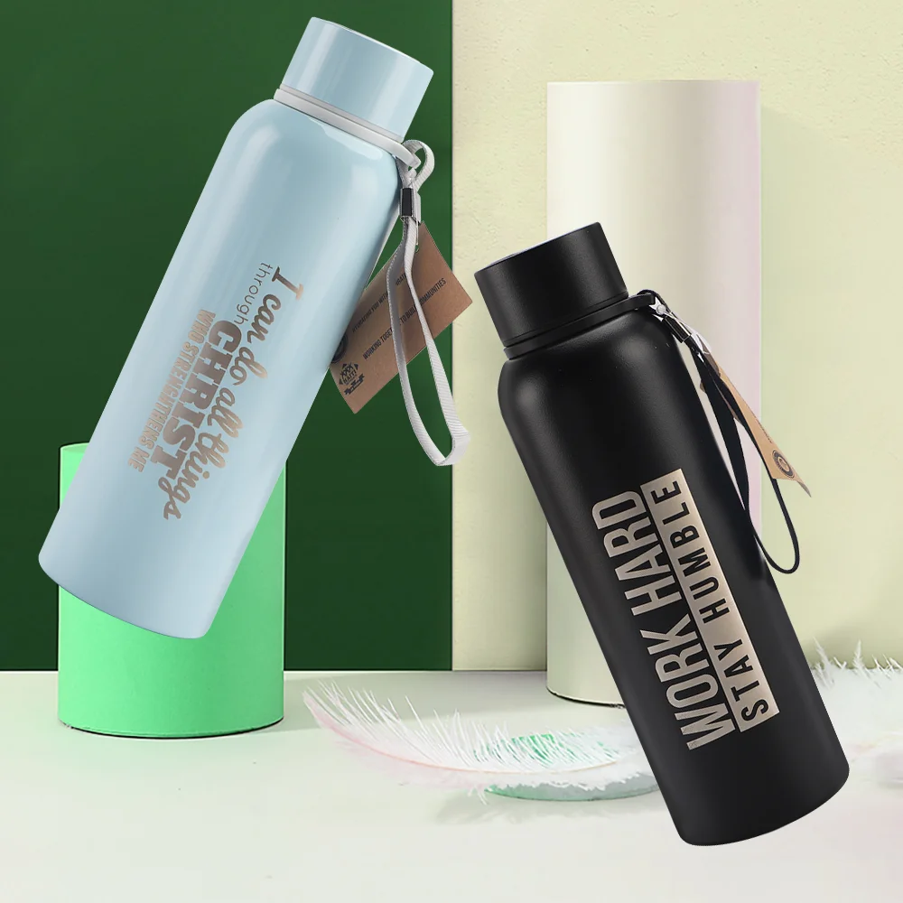 304 Stainless Steel Double Wall Vacuum Flask Water Bottle Insulated Thermos Sport Water Bottle for Outdoor