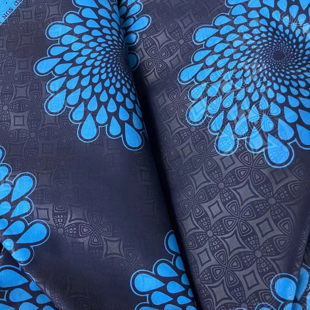 Newest Fashion 6 Yards Wax african Sewing Cloth super printed Ankara wax BATIK fabrics For Ovesize Dress