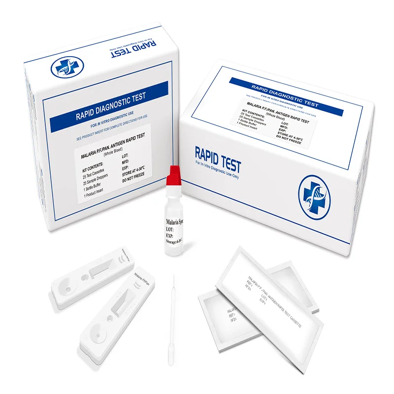 wholesale malaria strips rapid test strip blood sampling for home use Bandelettes de paludisme Auto-test de sang