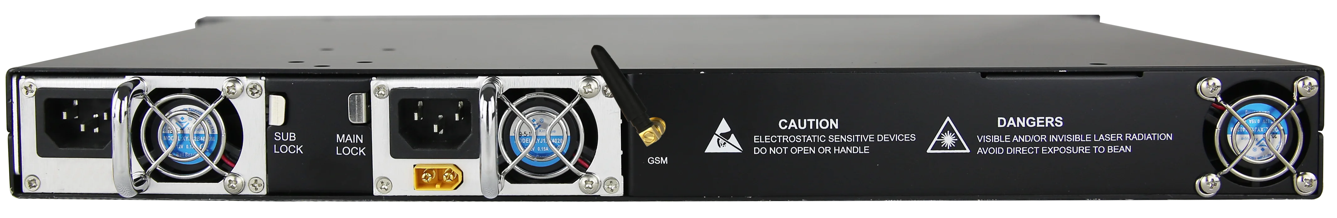 FTTH CATV GPON 1550nm EDFA 8 Port 19dBm Fiber Optical Amplifier EDFA with WDM