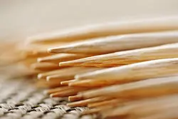 Personalized Disposable Carved Individual Packing Birch Wooden Toothpick