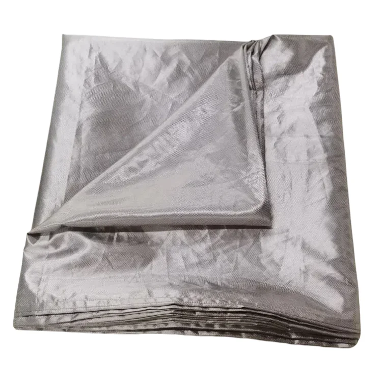 Factory fabric soft copper nickel fabric high shielding effectiveness electronic radiation shielding faraday curtain fabric