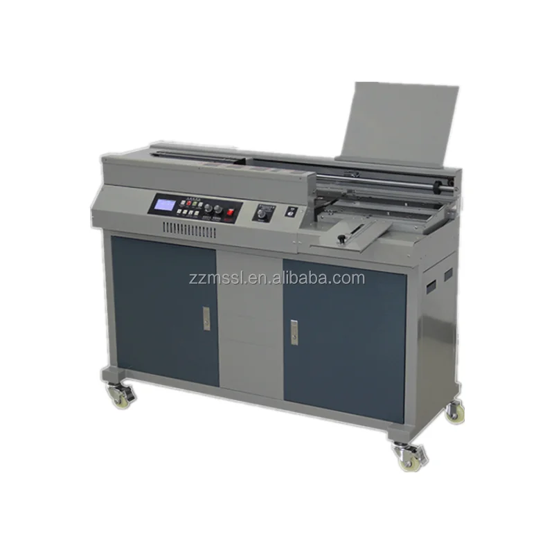 50B+ Automatic A3 A4 Glue Book Thermal Binding Machine Glue Binder Hot Melt Glue Book Perfect Binding Machine Price