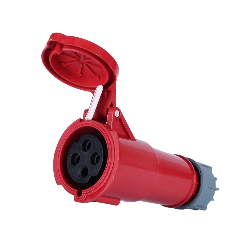 New Series IP44 32A 3P+E Female Socket Connector 4 Pin Industrial Plug And Socket