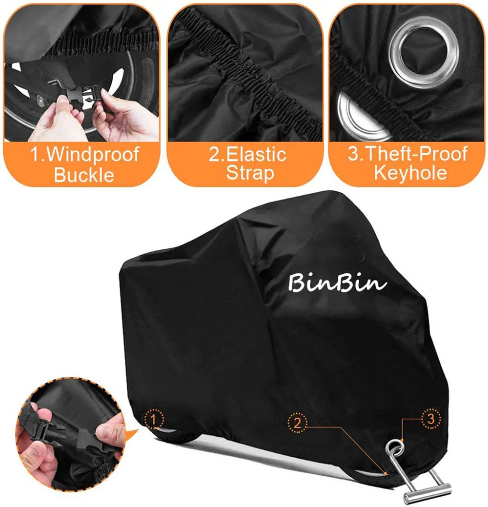
Dustproof waterproof oxford cloth motorcycle cover for sale 
