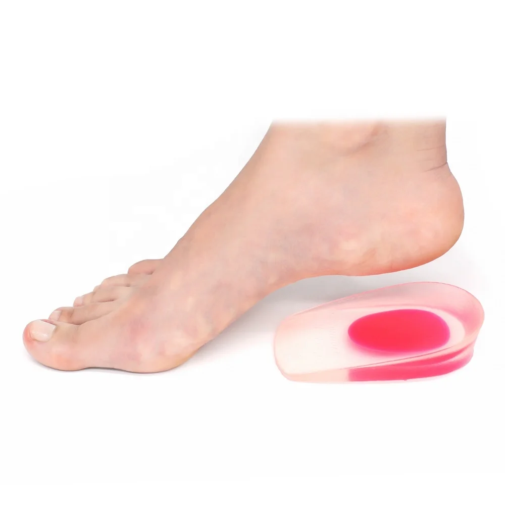 Gel Cushioning Heel Cups  PU Gel  Heel Pad Silicone Shoe Accessory Sneaker Sole Protector Wholesale Insole