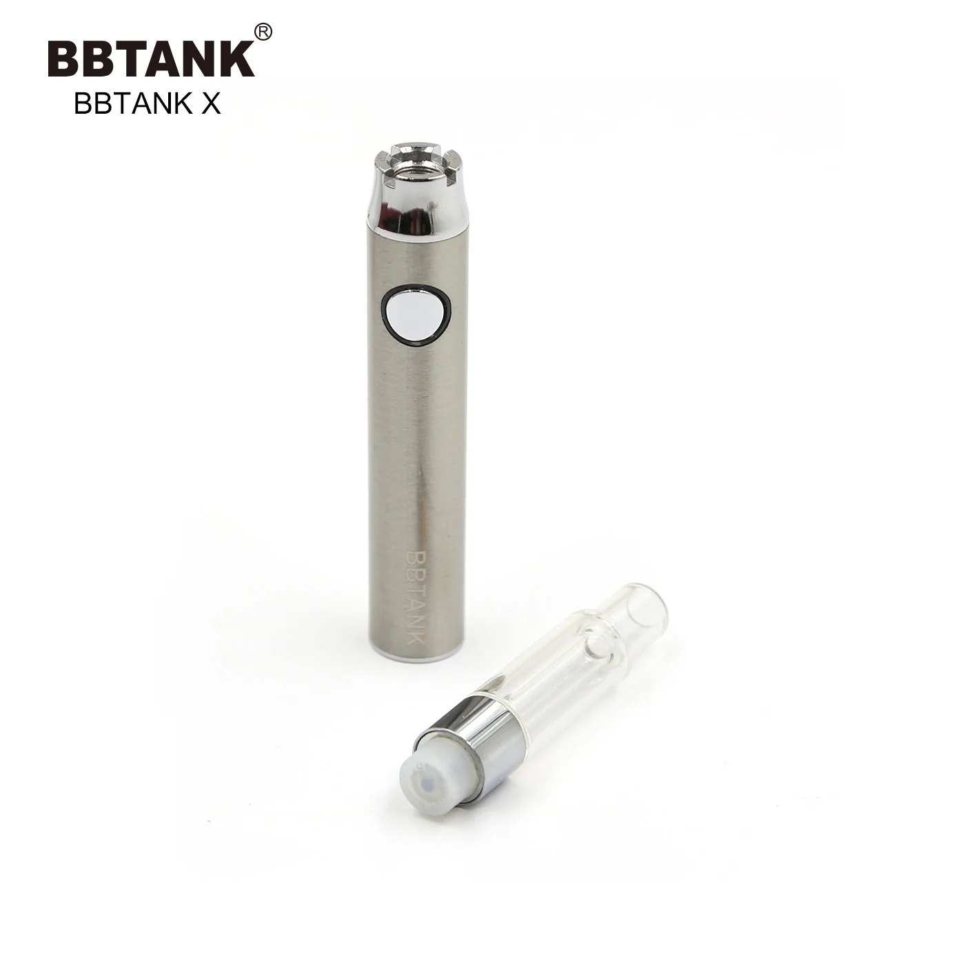 Full Glass vape tank atomizer 510 thread glass cbd cartridge for thin/thick oil