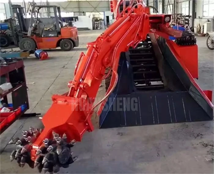 Оборудование для подземных работ HuanSheng ZWY-80 гусеничный скребок экскаватор-погрузчик угольной шахты