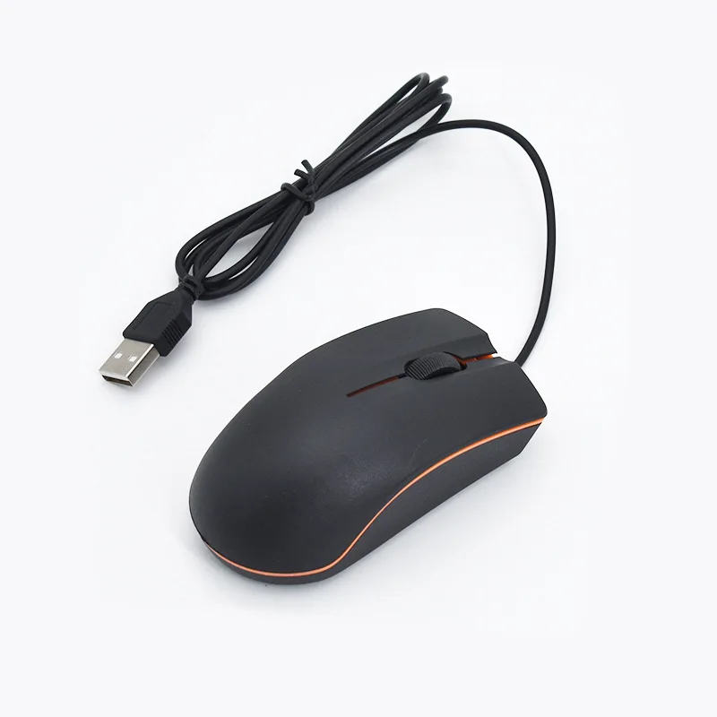 Cheap good quality 3D Wired USB Optical Mouse for Office and promotional use