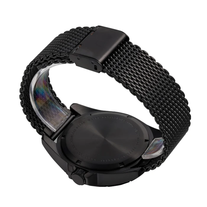 2022 new design sport army dive design OEM ODM man sapphire wrist watch High Quality stainless steel mesh band men quartz watch