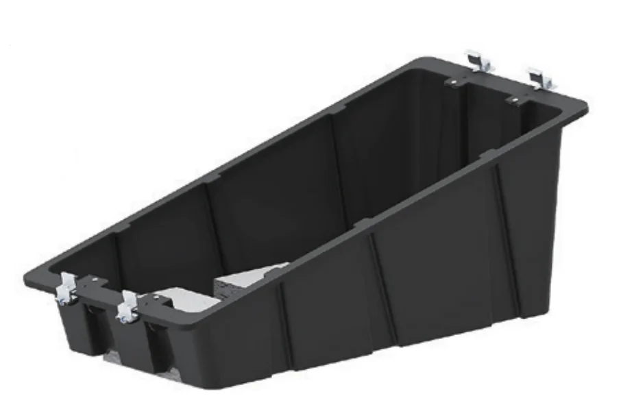 Solar Panel Photovoltaic UV Resistant PP Plastic Bucket Ballasted System Ground Mounting