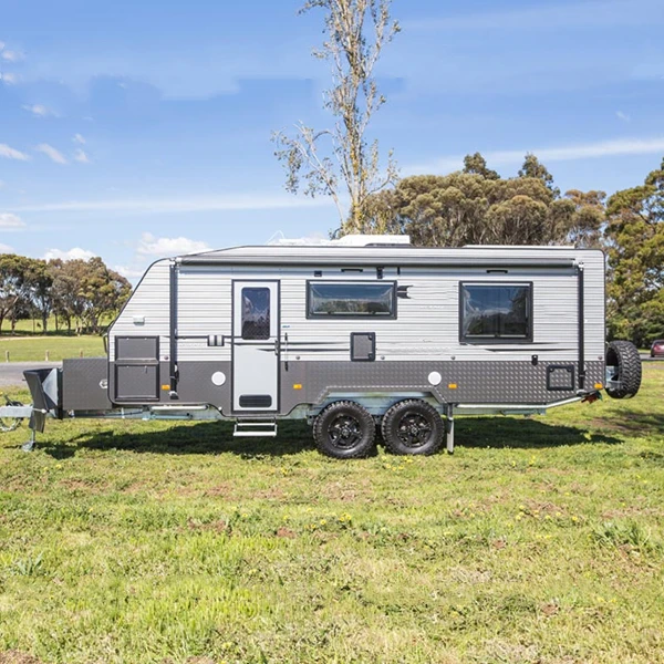 ECOCAMPOR 2022 Factory New 21ft Custom Off Road Family Camper Trailer Caravan With 5 Berths for Sale