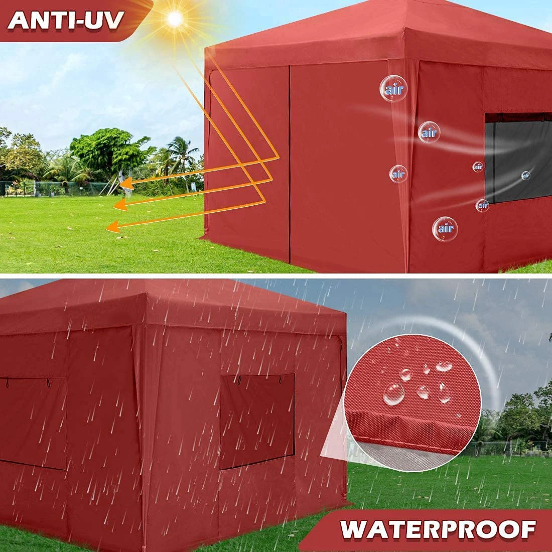 buy tents  Advertising Retractable gazebo tent outdoor waterproof Portable folding pop up  tents for events beach