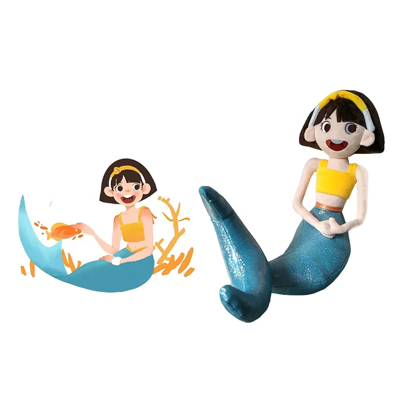 Низкий минимальный заказ Oem Шанхай пользовательские человеческие плюшевые куклы с шляпой