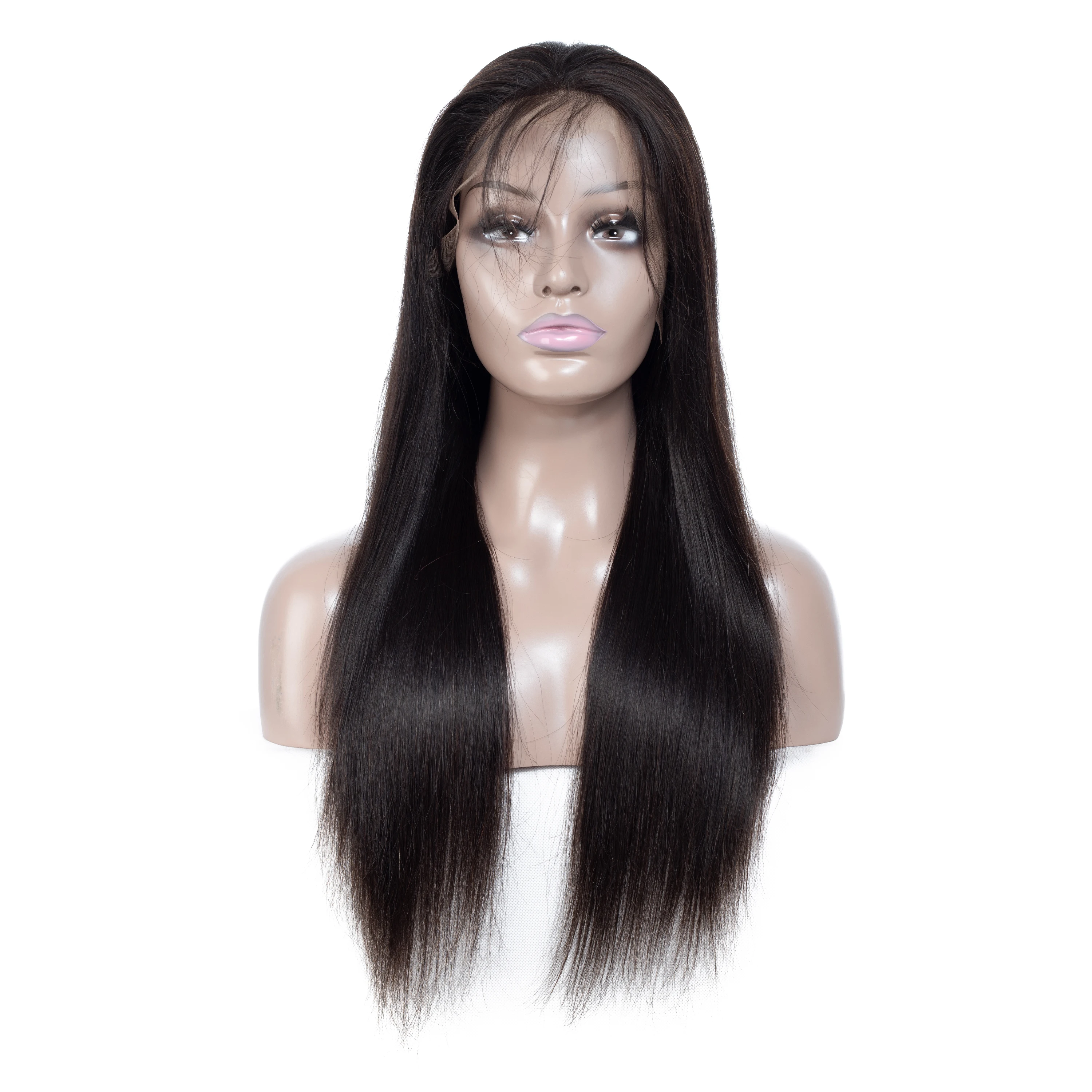 Натуральные человеческие волосы remy с выравненной кутикулой предварительно выщипанные 150 180 плотность 13X4 13X6 360 полностью швейцарские фронтальные парики на сетке для женщин