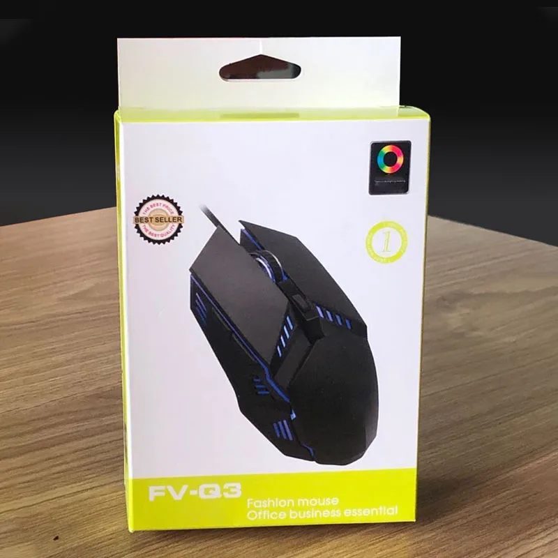 Wholesale Cheap Optical Gaming Mouse Ergonomic USB Wired Mouse for Computer Office Gamer Mice Honeycomb Gaming Mouse