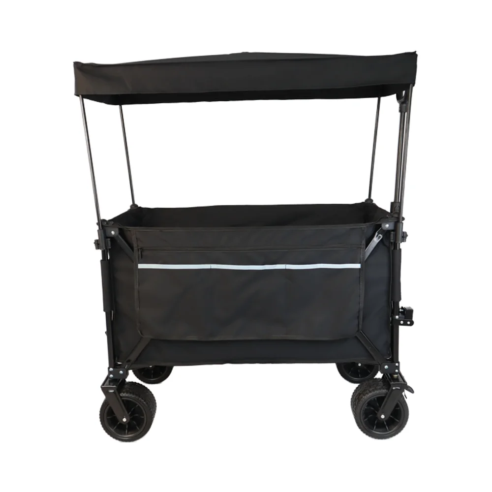 Durable Heavy-Folding Outdoor Garden Vehicle Multi-Purpose with Roof for Camping for Hiking & Other Outdoor Activities
