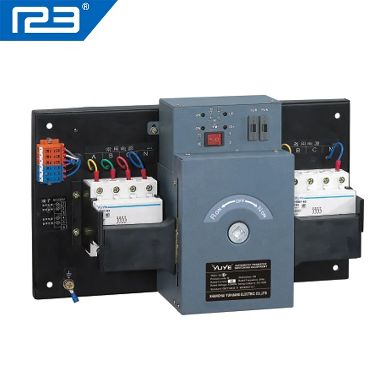 YEQ1-63N 16A  AC 400V 4P  moulded case circuit breakers ATS  air dual power distribution equipment electrical supplies