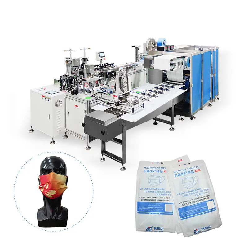 Полностью автоматическая машина для отслеживания цвета маски для лица с четырьмя боковыми уплотнениями от KYD