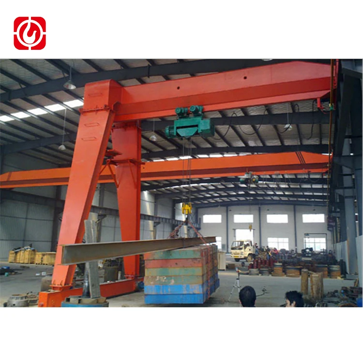 
Jinniu light duty single girder gantry crane12t span 9m lifting height 6m outdoor beam semi cranes 