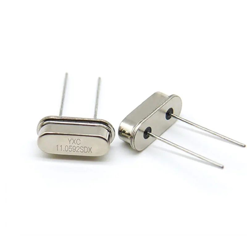Xtal HC-49S 11.0592 MHz 20ppm DIP Quartz Crystal Oscillator 11.0592MHz 20pF