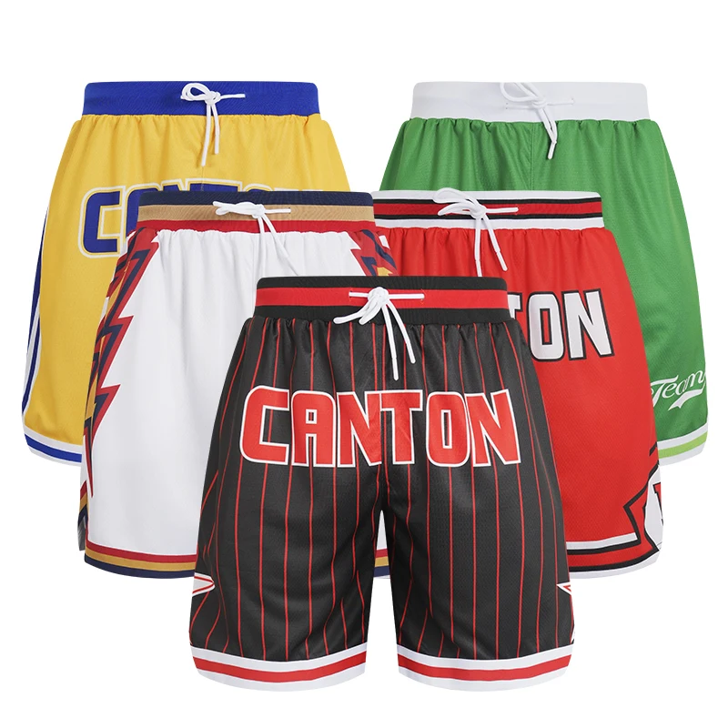 2024 Quick Dry Men Basketball Shorts Summer Sports Jerseys Custom-Made Number Pattern Shorts Breathable Gym Fitness Mesh Shorts