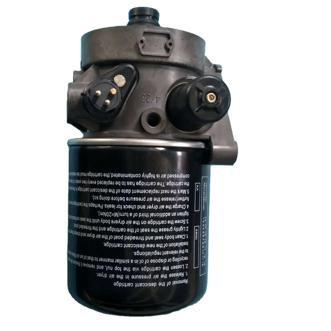 Hot Sale 4324100202 Truck Repair Part Air Brake System Aluminum Alloy LA6210 Brake Valve Air Dryer Filter