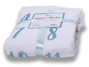 Rainbow character flannel throw blanket  for newborns winter set baby shawls and blankets for 0-3 year kids