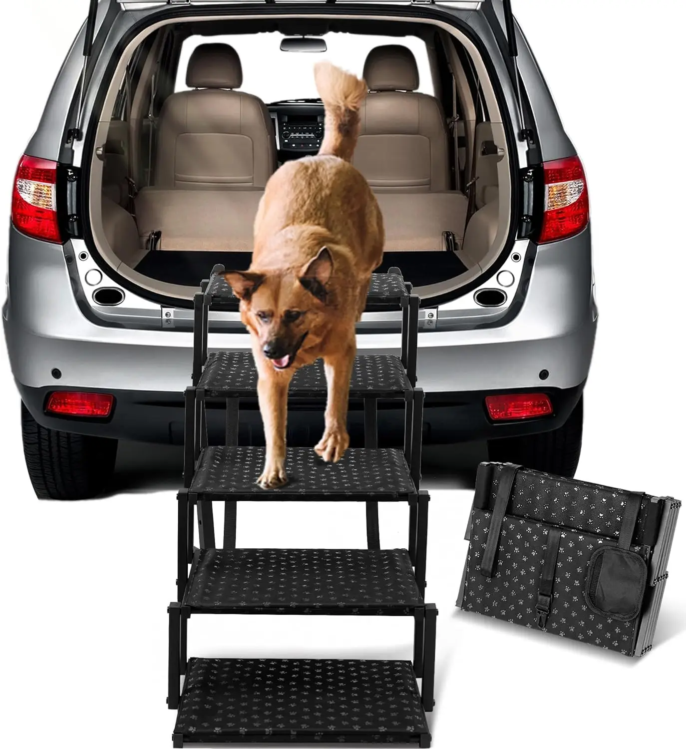 black myth wukong Adjustable Folding Aluminum Frame Pet dog Ramp for Large Dog Convenient Car Stairs Ladder Sports Entertainment
