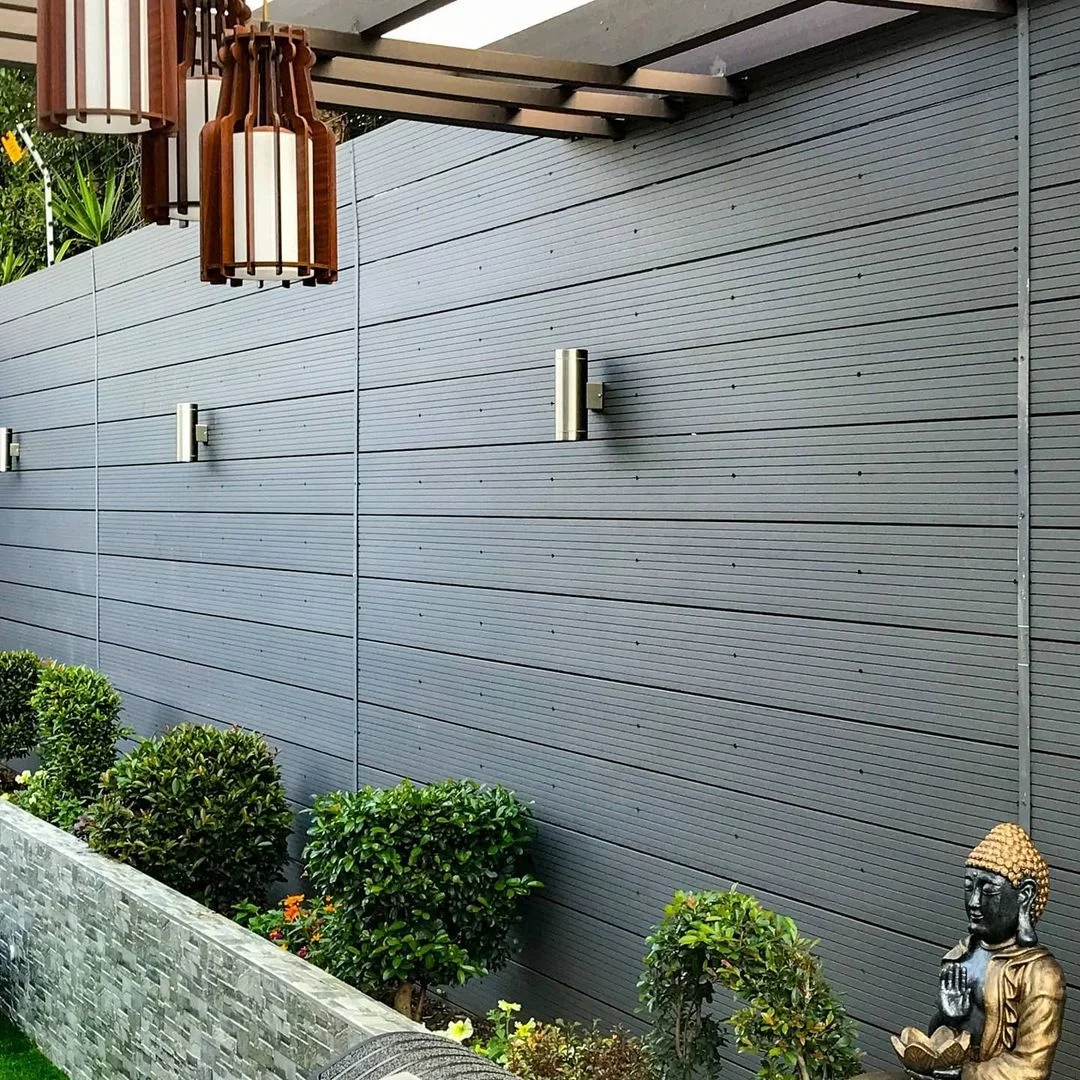 Garden Backyard Decorative Privacy Fence Wpc Outdoor Wpc Fencing
