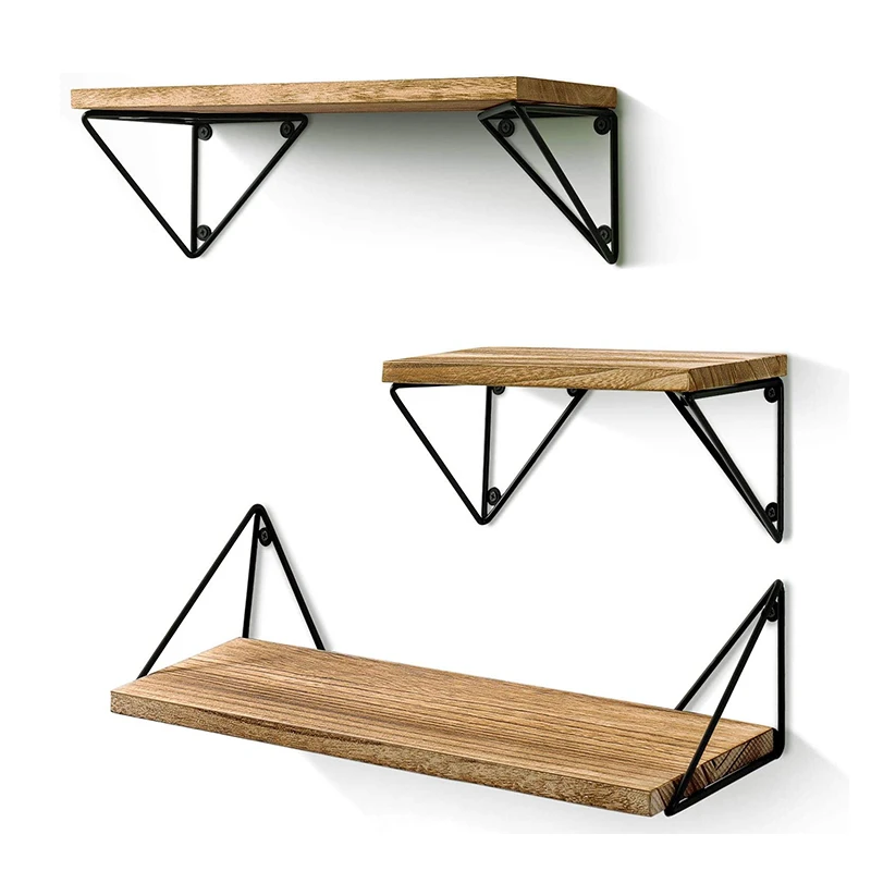 Moon wall-mounted wall shelf decoration shelf living room creative lattice bookshelf