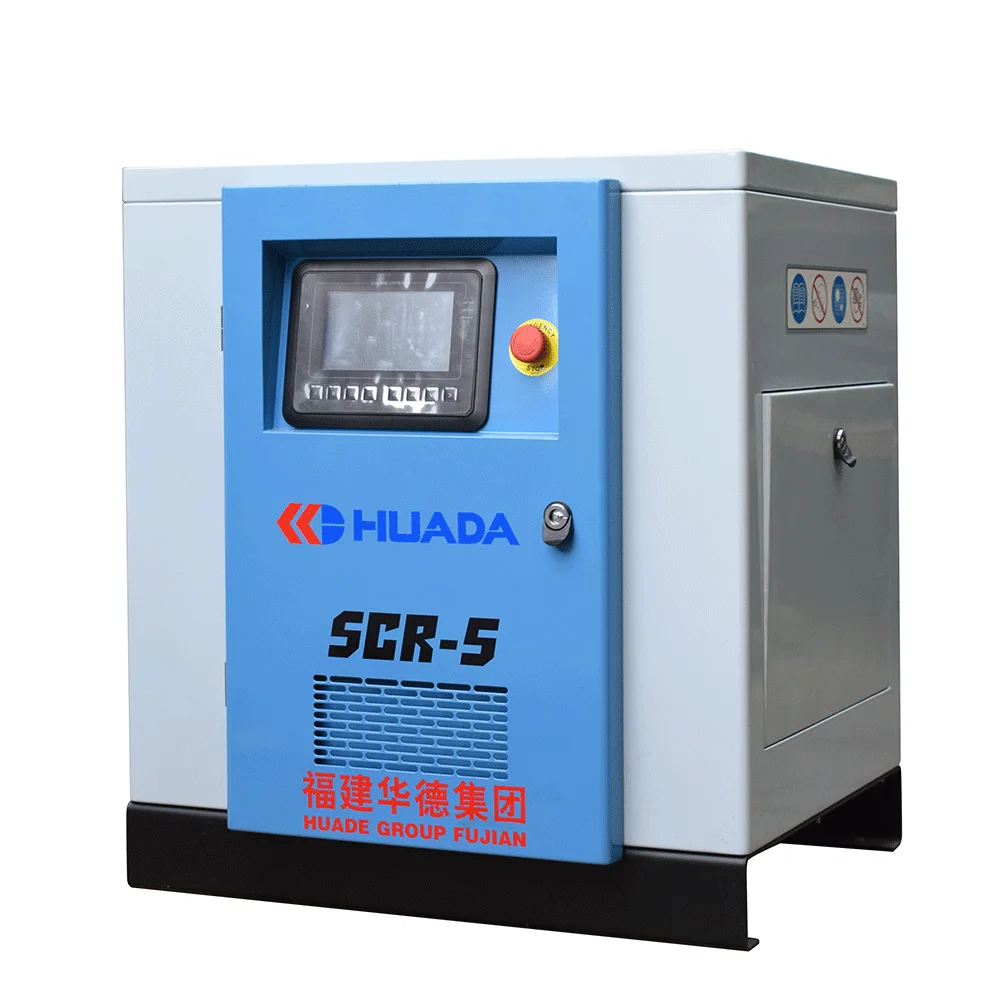 SCR-5 3.7kw 5hp Japan air end oil free scroll air compressor