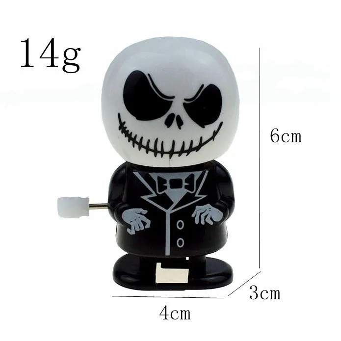 Halloween children wind-up toys Funny skull witch Pumpkin vampire toys Halloween Wind Up Small Toys