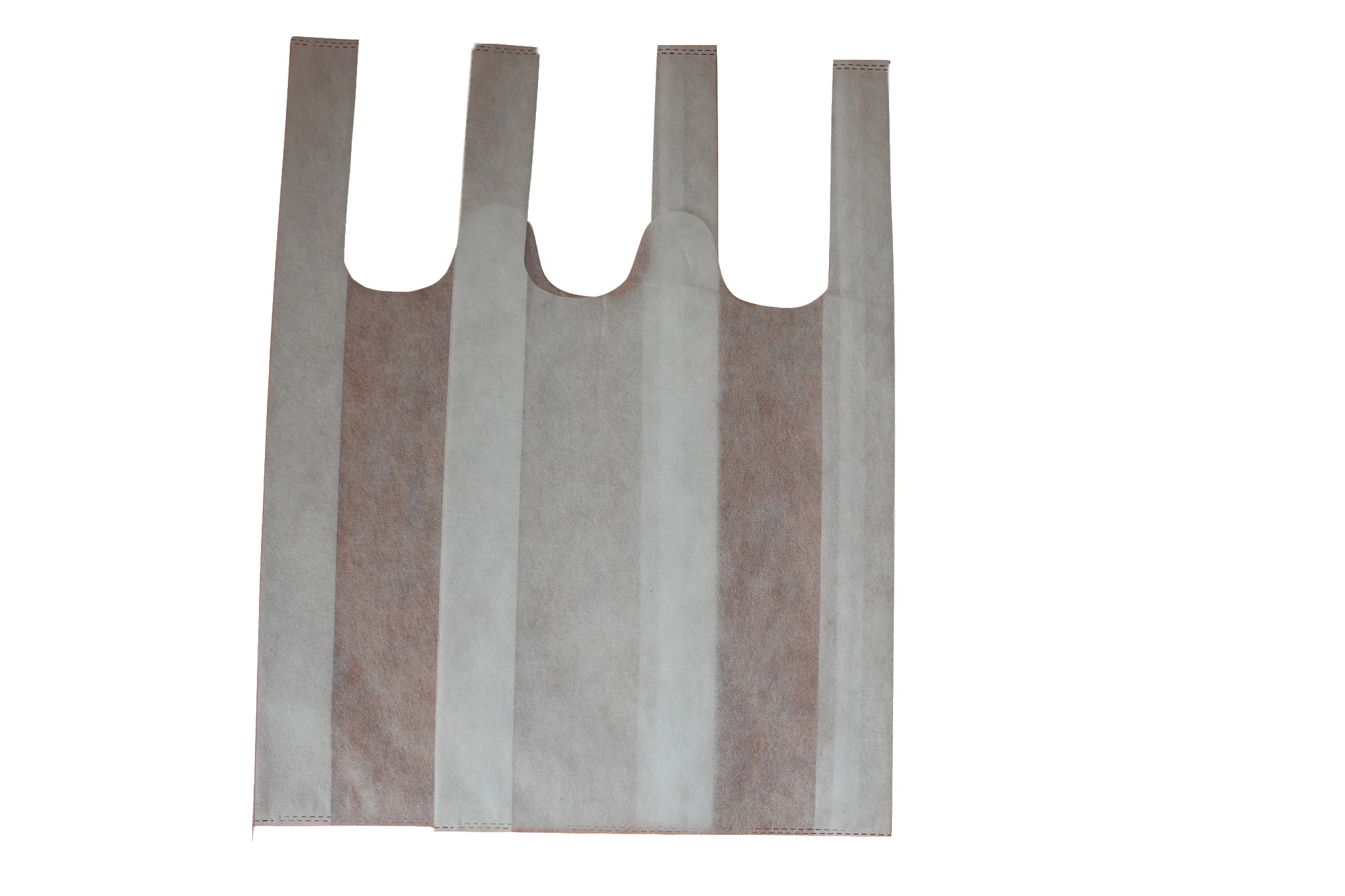 PP non-woven t-shirt bag 45gsm 15*30*10cm white or by your order