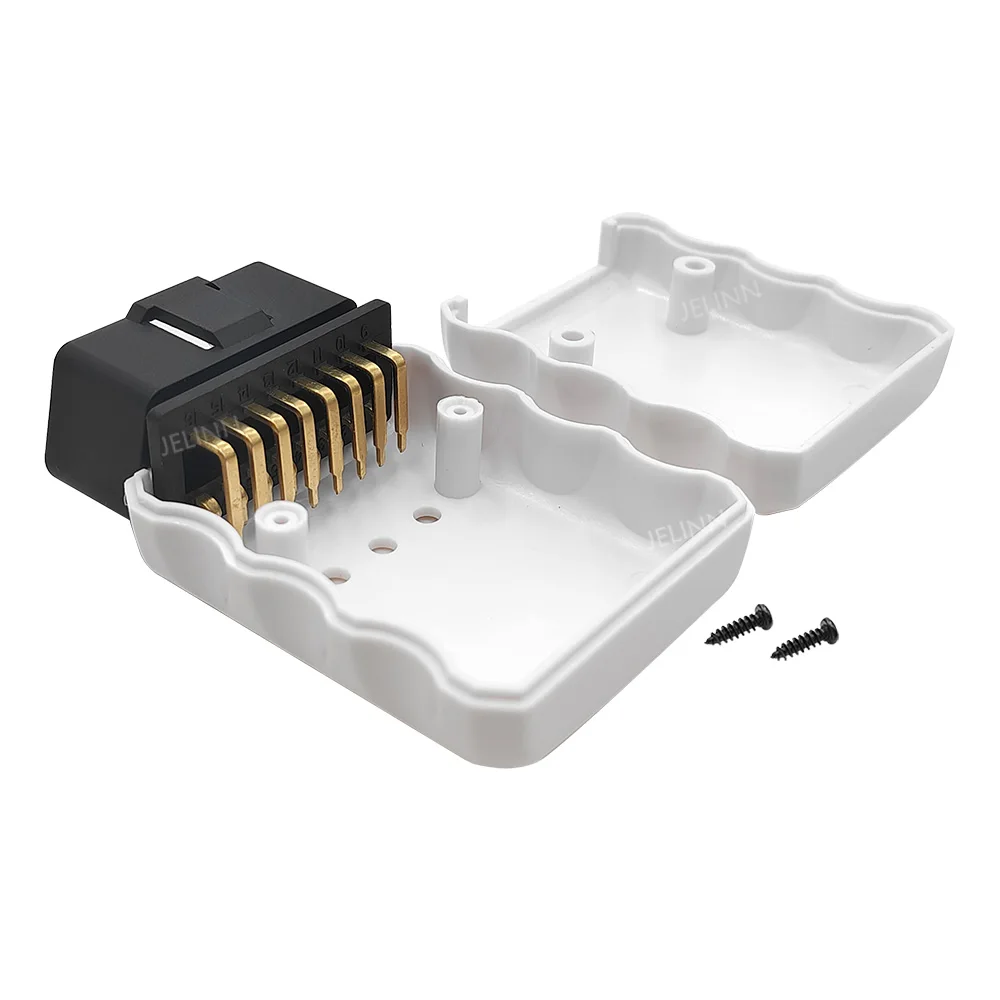 Корпус OBD2 OBD 2 корпус и Штекерный разъем с прямоугольными штифтами