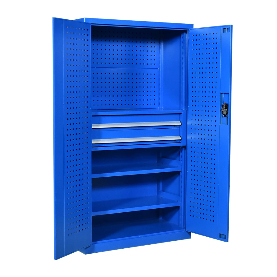 Customized Metal 2 Doors Storage Tools Cabinet for Garage