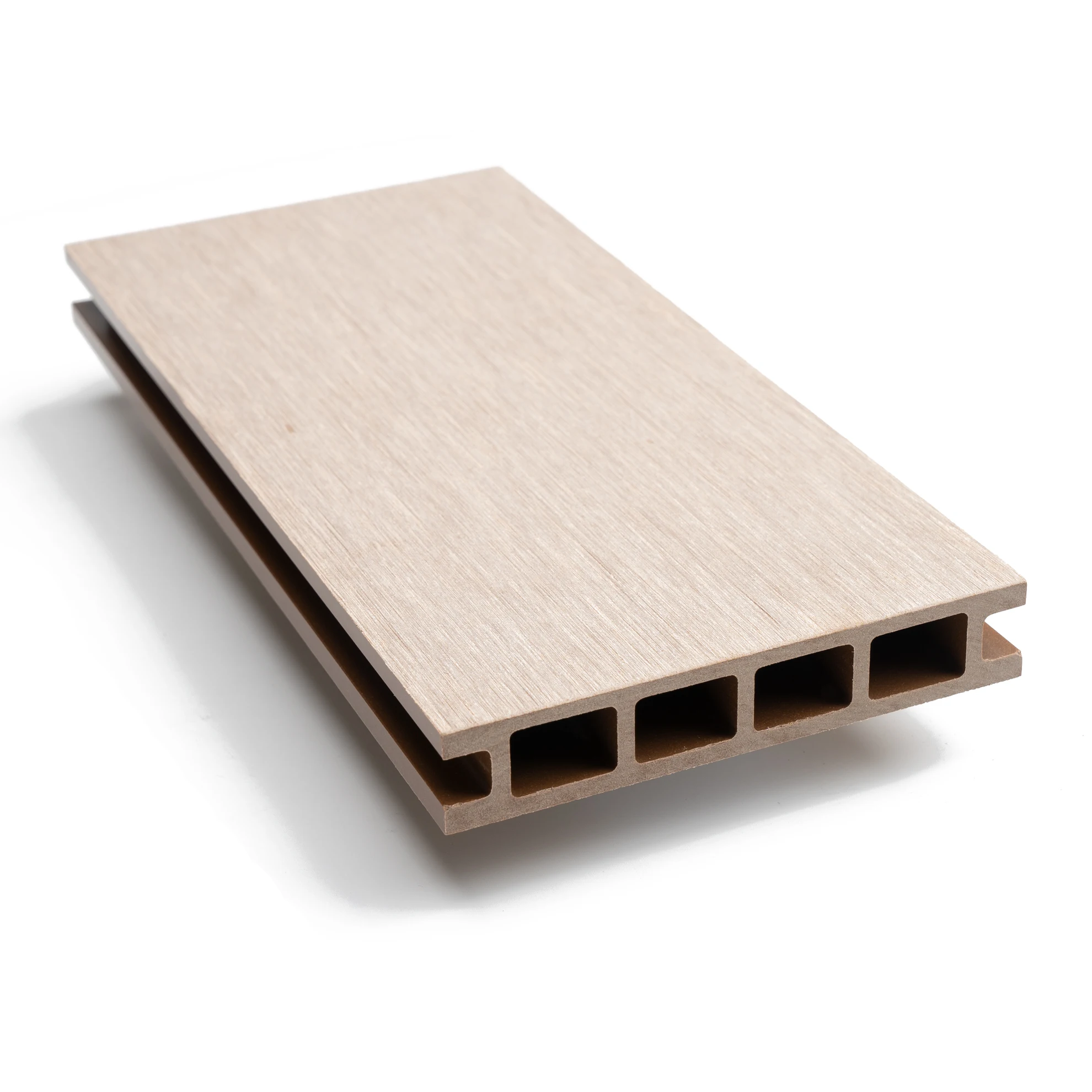 hot sale outdoor floor resysta wood waterproof rice husk composite wpc outdoor decking