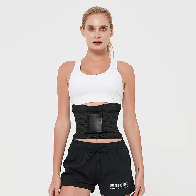 what waist official waist trainer Sports fitness best waist trainer for women Net yarn Basketball weightlifting protective equip