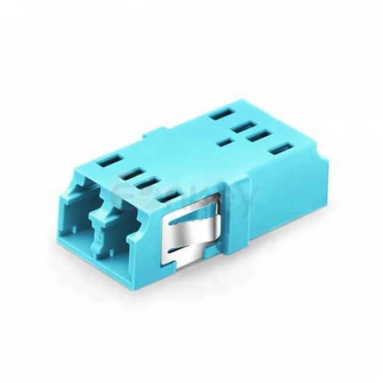 LC UPC DuplexFiber Adapter Blue Coupler Optic Fiber Adapter Fiber optical connector