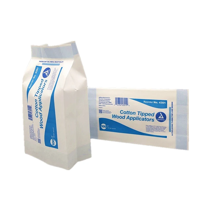 Pouch Medical Consumables Sterilization Paper Bag EOS Type Disinfecting Sterilize bag for scalpel