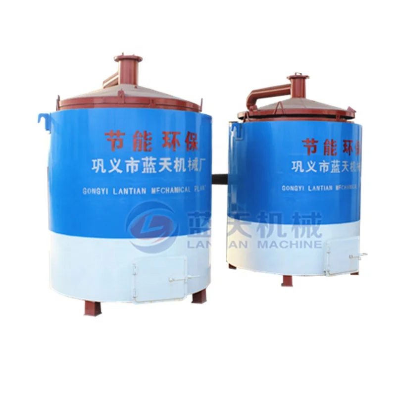 Softwood Coconut Shell Carbonization Machine Charcoal Carbonizer Manufacture Price
