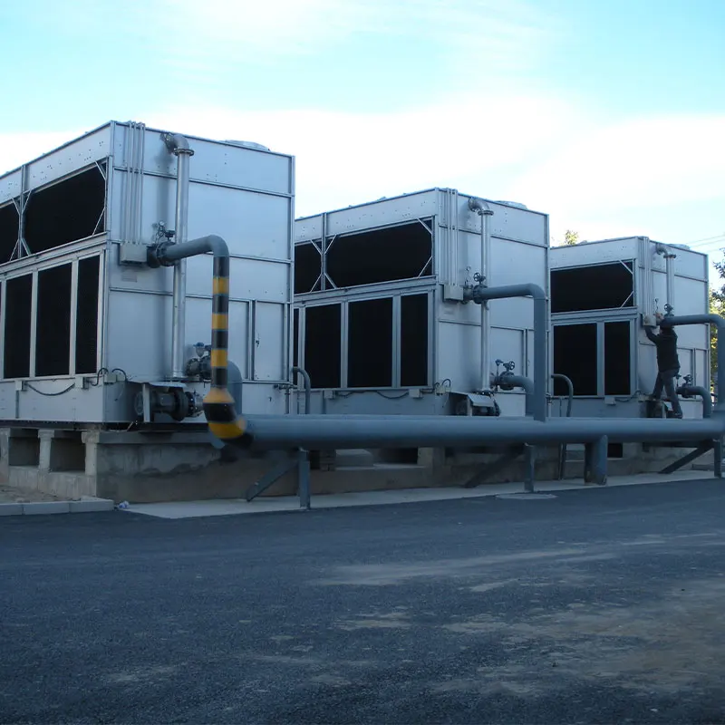 High efficiency large fan blade used cooling tower for injection molding industry