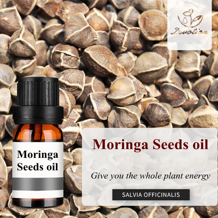 Factory supply organic 100% pure cold pressed moringa seed oil in bulk price